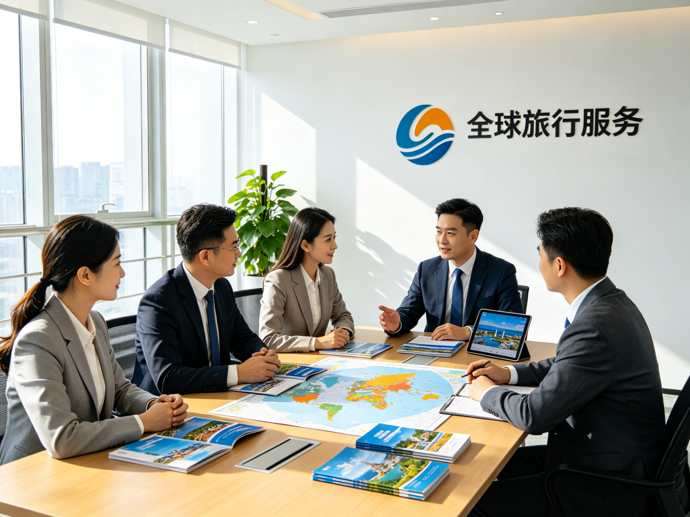 客户企业办公场景